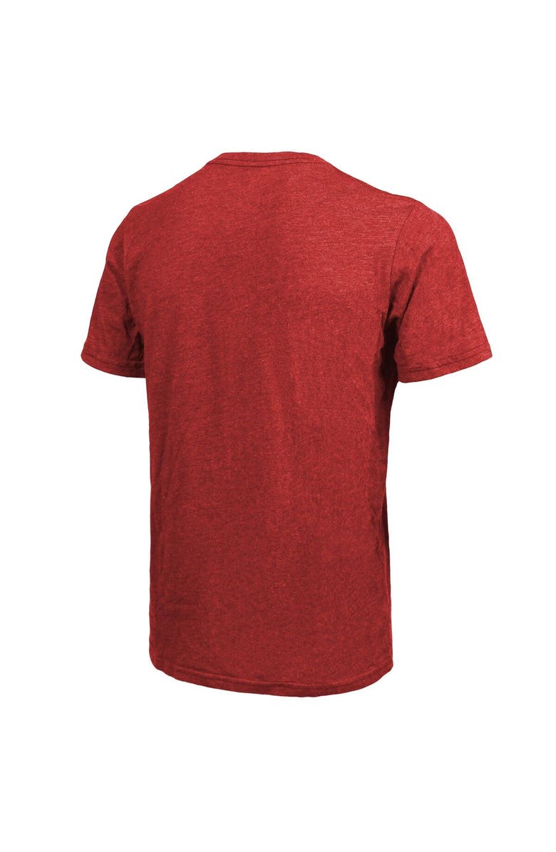 Majestic Threads Men's Majestic Threads Red Kansas City Chiefs Super Bowl LVII Tri-Blend Desert T-Shirt, Alternate, color, 