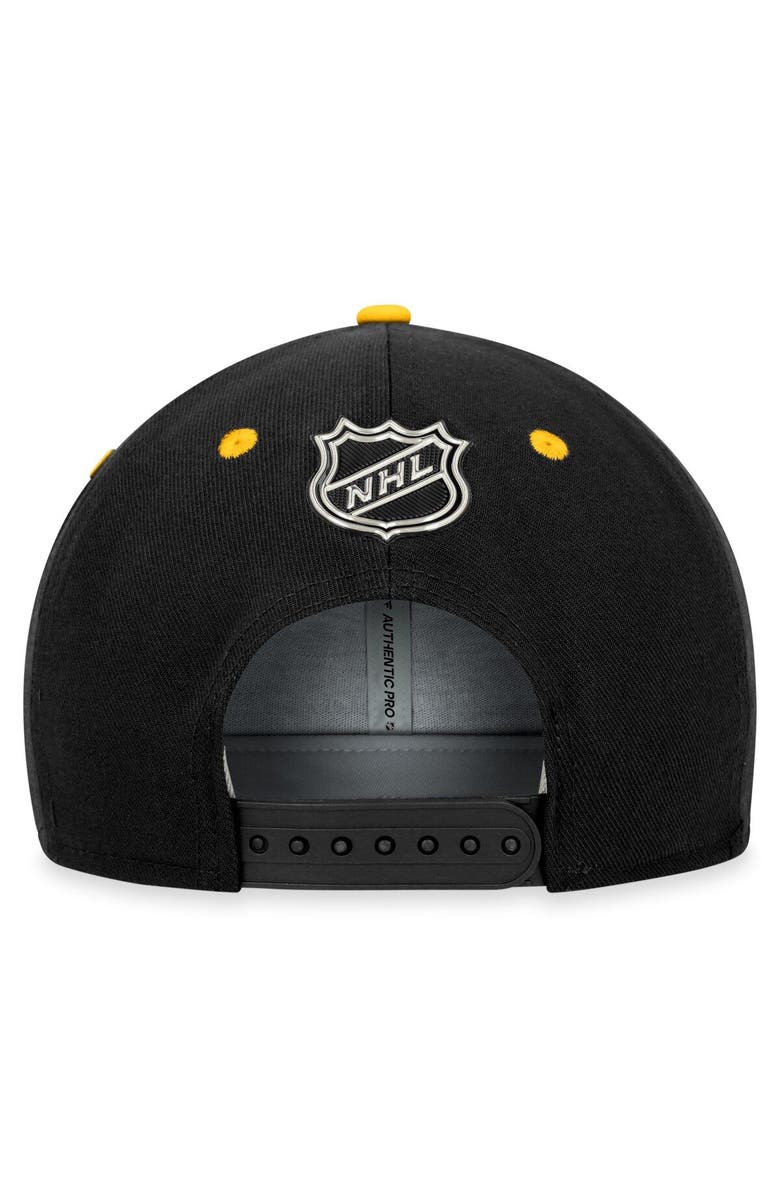 FANATICS Men's Fanatics Branded  Black Pittsburgh Penguins 2023 NHL Draft Snapback Hat, Alternate, color, 