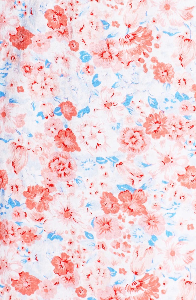Carole Hochman Print Cotton Sleep Shirt, Alternate, color, Crowded Floral