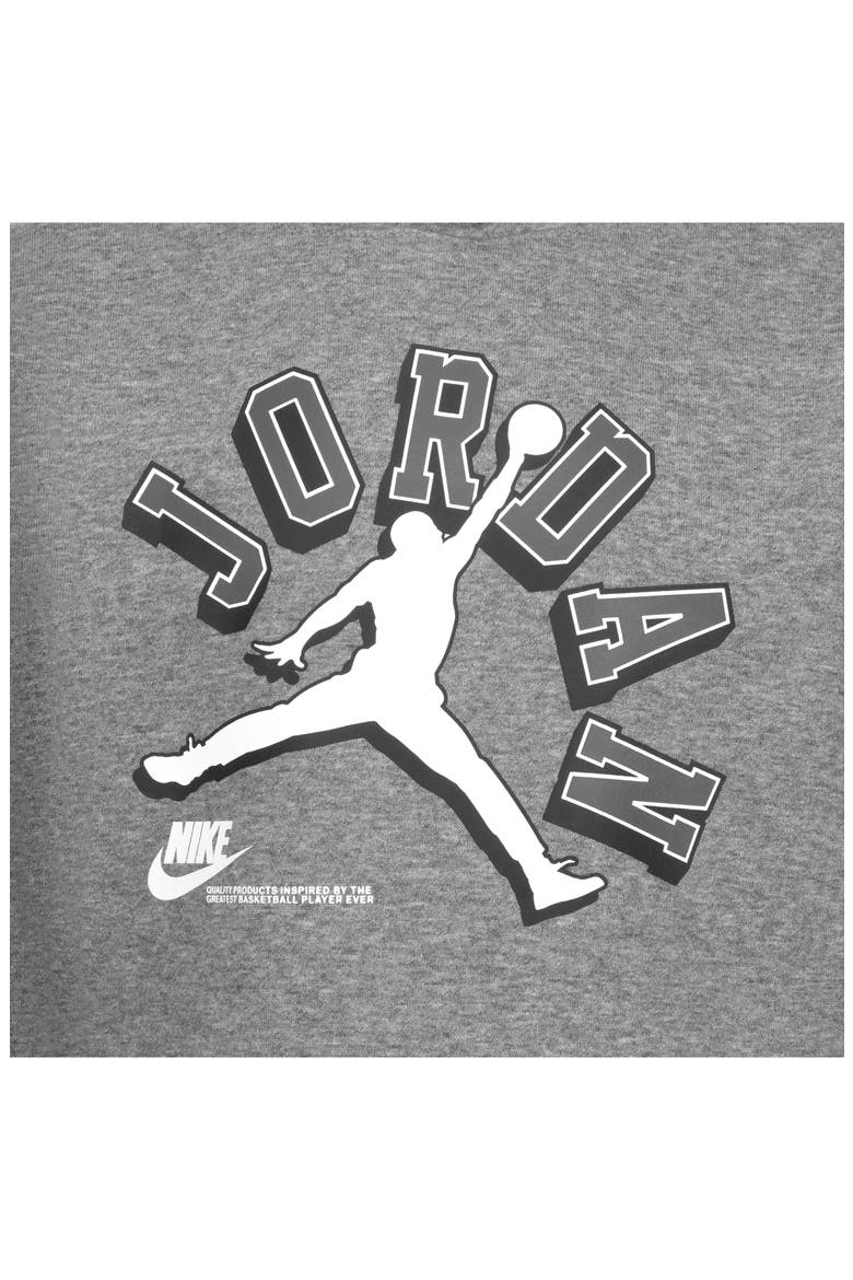 Kids' Jumpman Hoodie & Joggers Set, Alternate, color, CARBON HEATHER