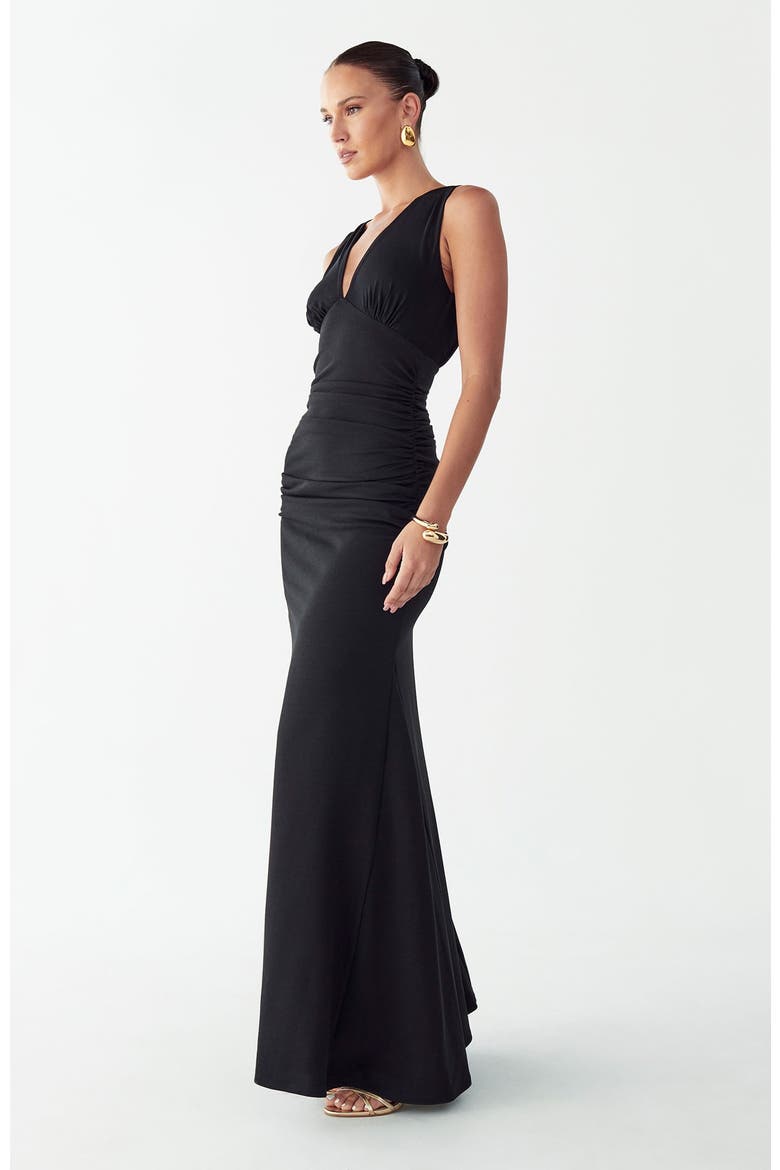 Allen Maxi Dress, Alternate, color, Black
