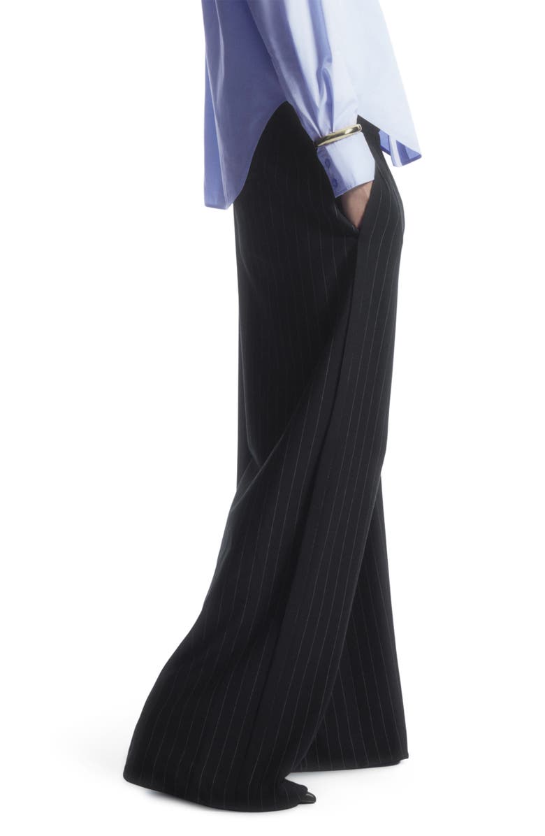 COS Pinstripe Trousers, Alternate, color, 