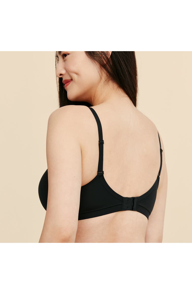 Meadow Moonrise Padded Pocket Bra, Alternate, color, Black