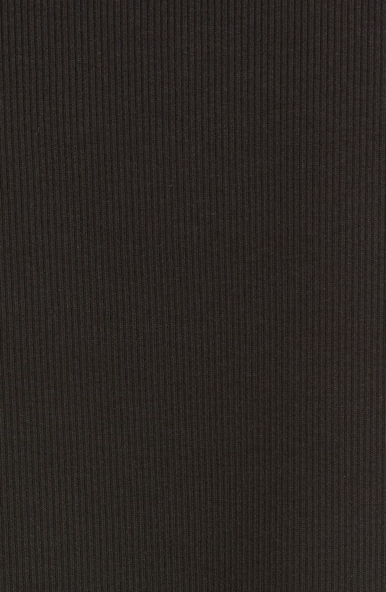 Moncler Logo Cotton Rib Tank Top, Alternate, color,