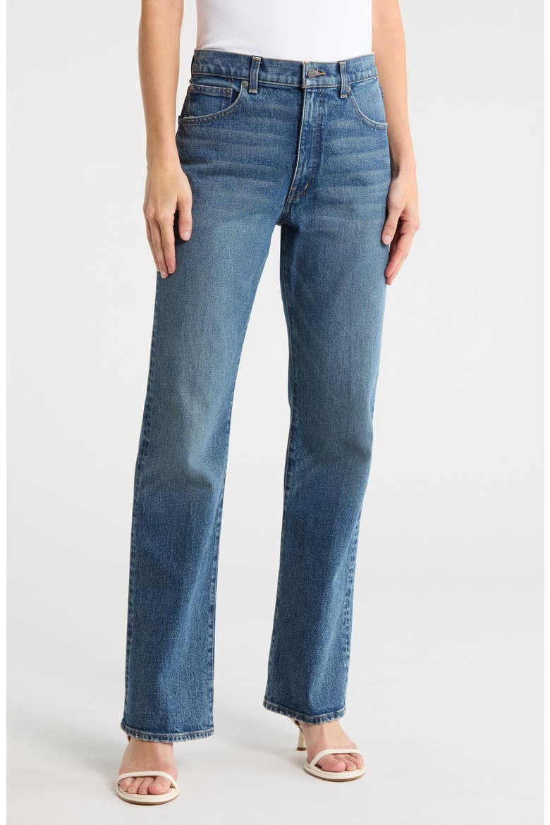 Relaxed Bootcut Jeans, Main, color, CONCHO WASH