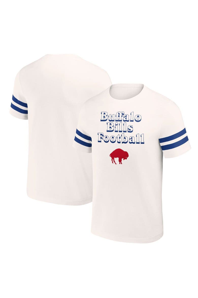 Men's NFL x Darius Rucker Collection by Fanatics Cream Buffalo Bills Vintage T-Shirt, Main, color, Cream