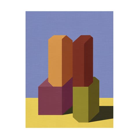 Form and Structure No. 09 Geometric Abstract Art Print