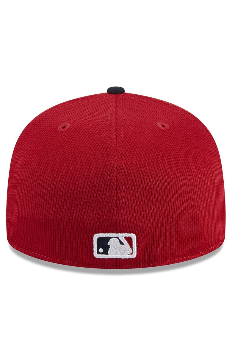New Era Men's New Era  Red Boston Red Sox 2024 Batting Practice 59FIFTY Fitted Hat, Alternate, color, 