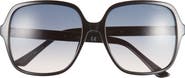 GUESS 58mm Square Sunglasses