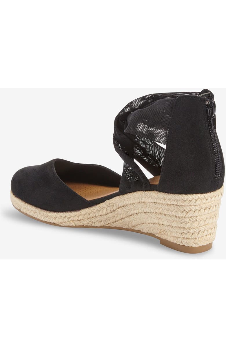 Comfortview The Sabine Espadrille, Alternate, color, Black