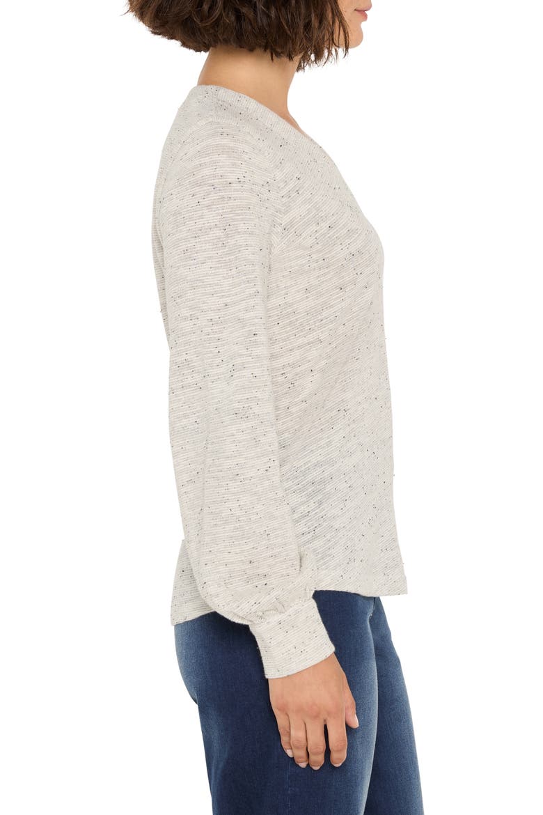 Downtown Sparkle Knit Top, Alternate, color, GREY MIX