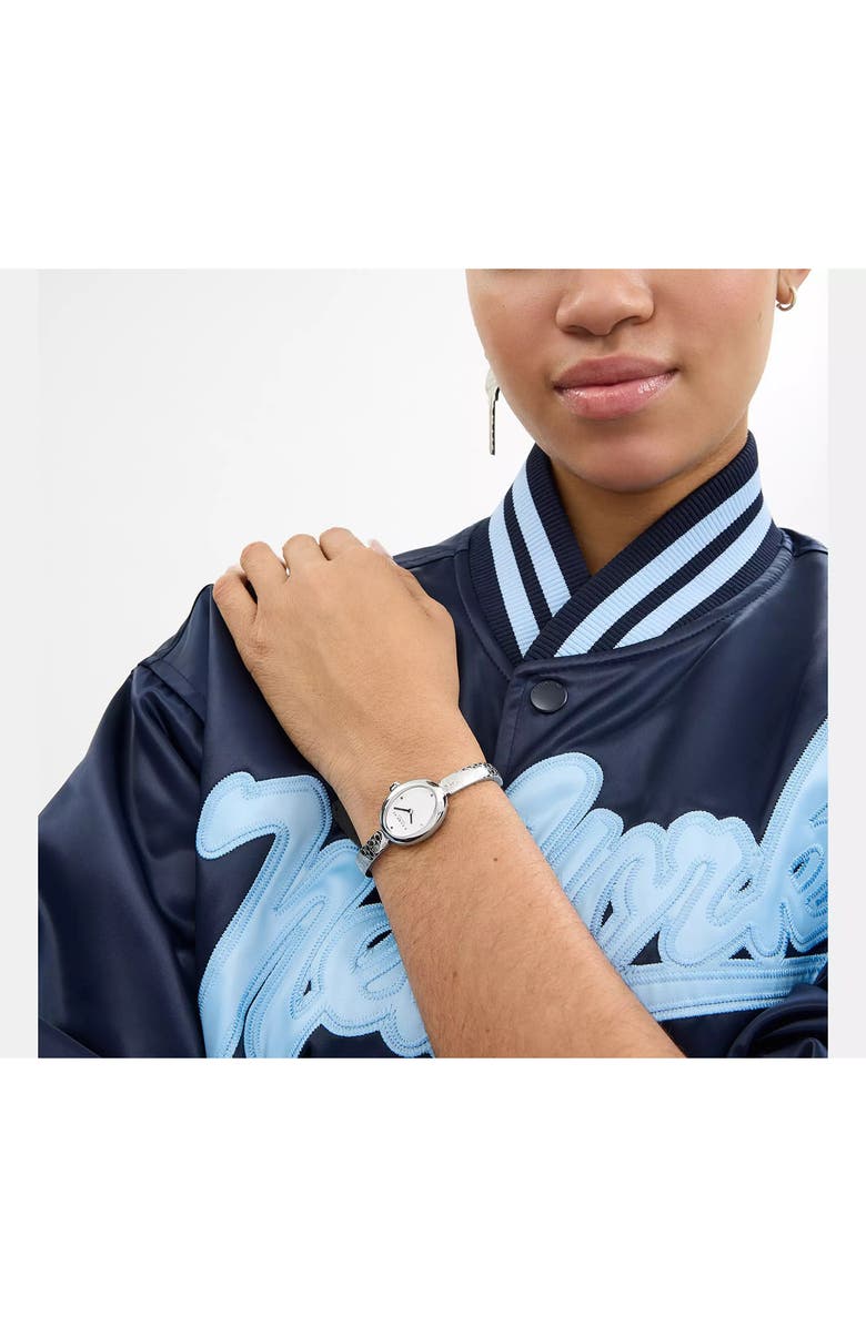 COACH Sammy Bracelet Watch, 22.5mm, Alternate, color, White