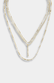 Stella & Dot Collette Layered Necklace with Magnetic Clasp