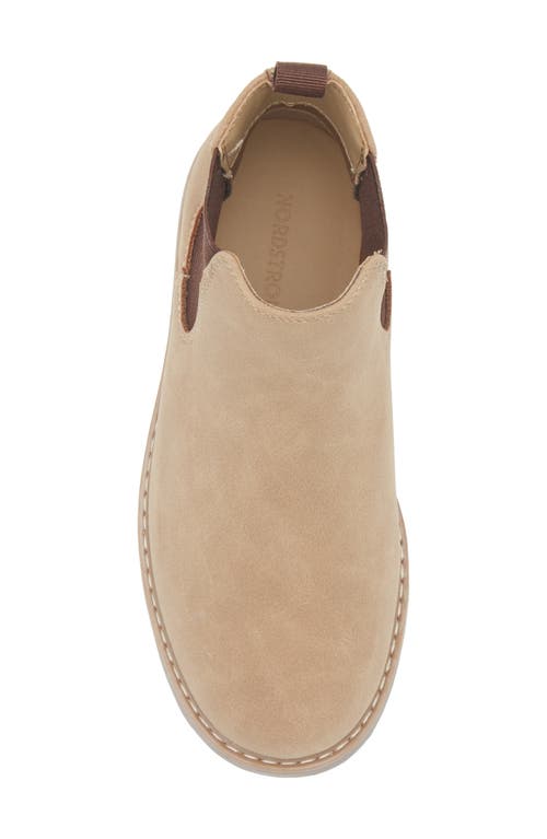 Nordstrom Kids' Chelsea Boot In Brown
