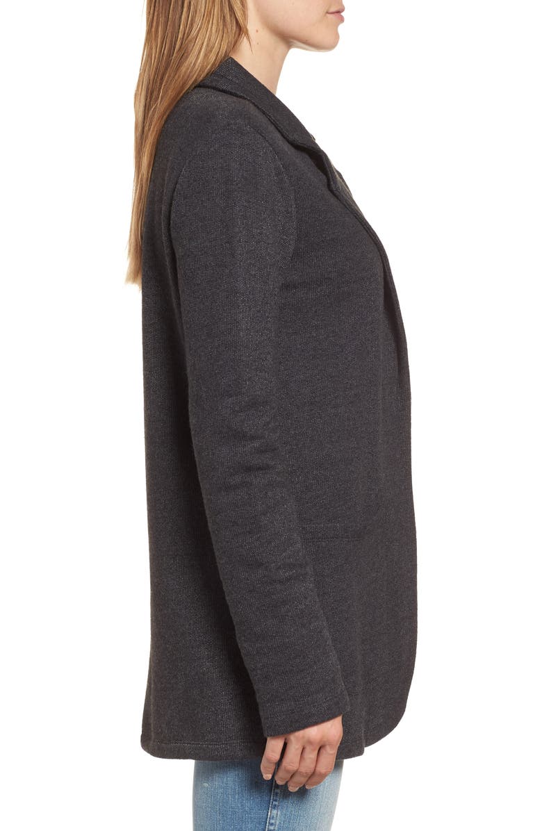 Caslon<sup>®</sup> Cotton Blend Boyfriend Blazer, Alternate, color, 