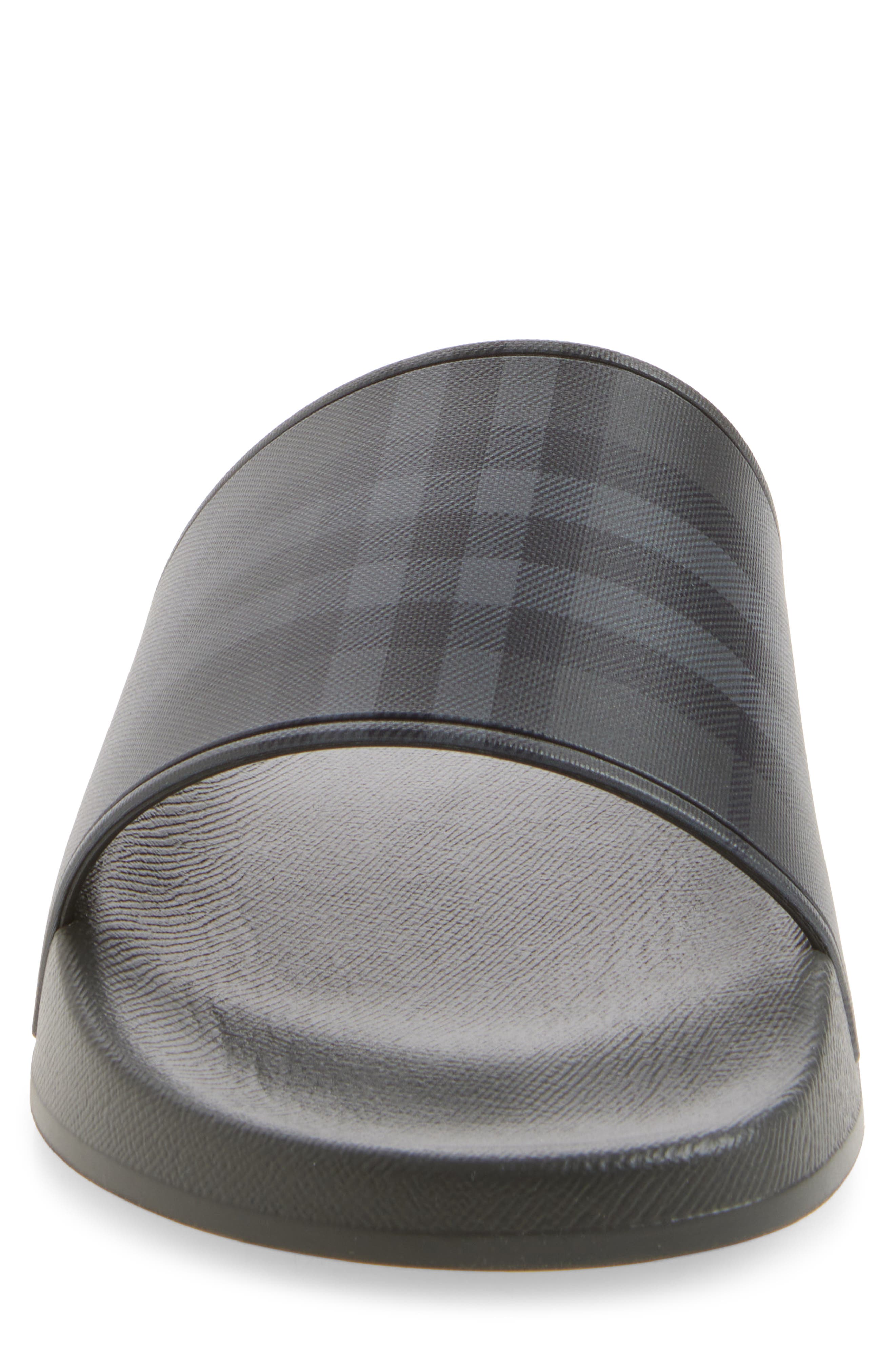 Burberry Furley Check Slide Sandal, Alternate, color, 