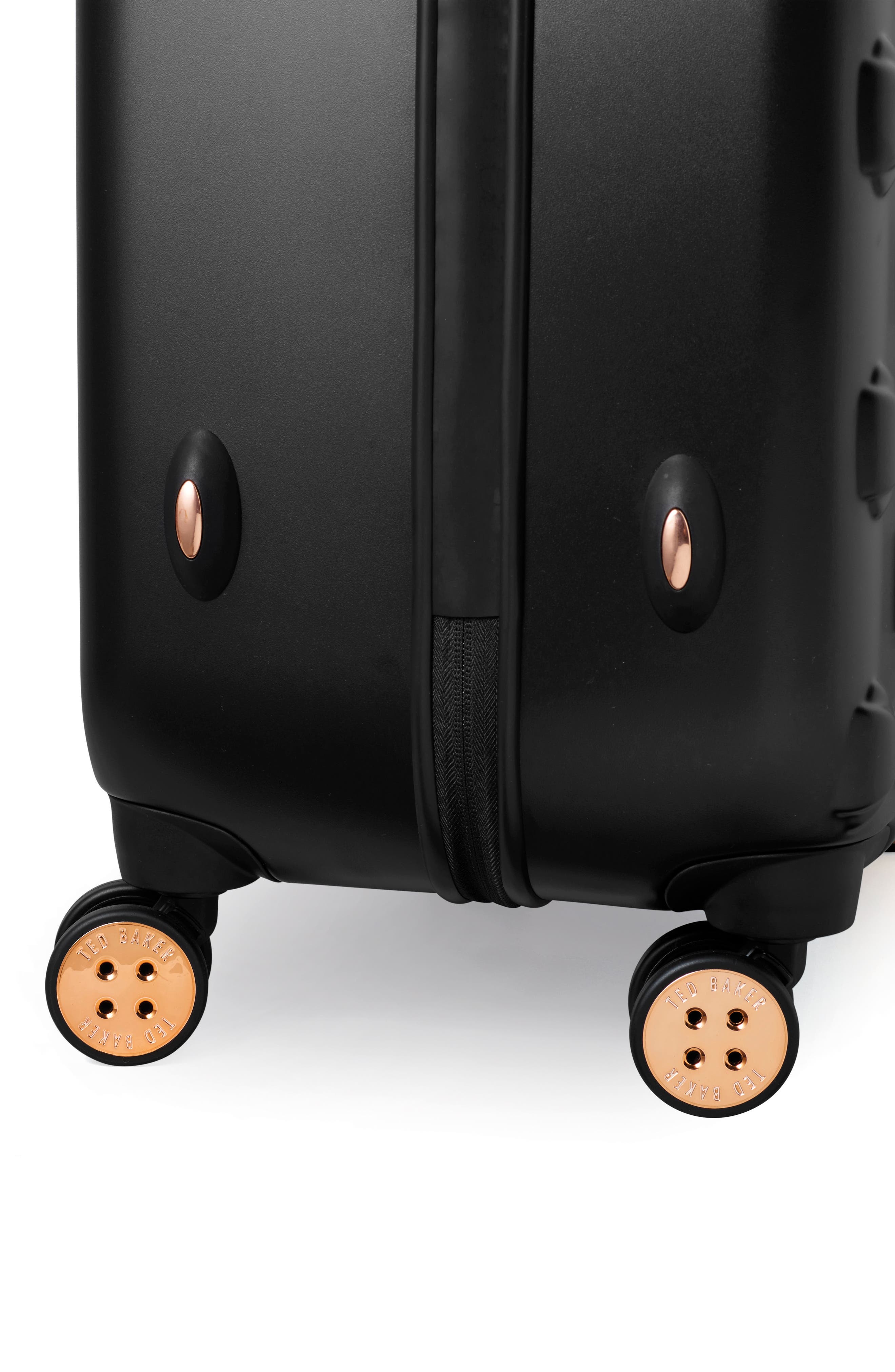 Ted Baker London Medium Beau Bow Embossed Four-Wheel 27-Inch Trolley Suitcase, Alternate, color, 