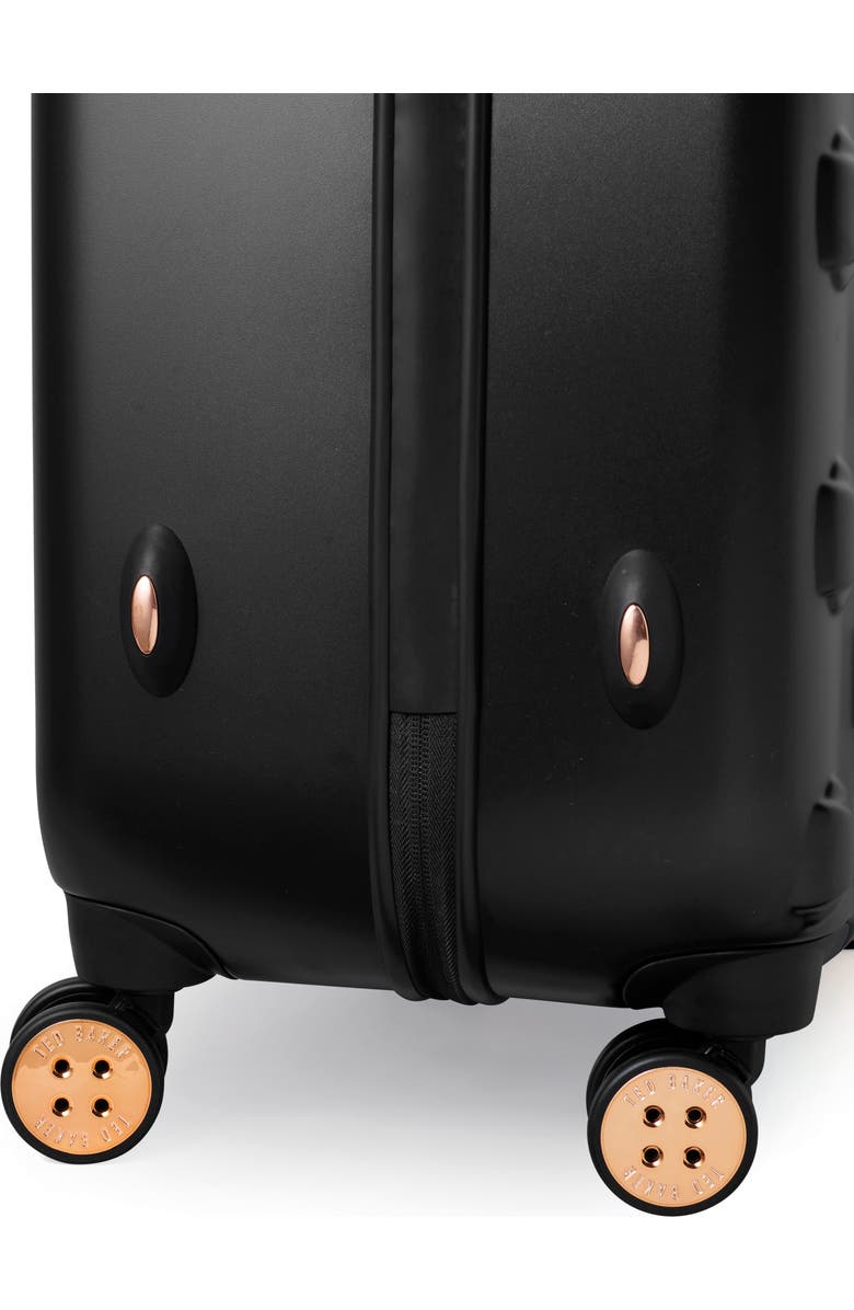 Ted Baker London Medium Beau Bow Embossed Four-Wheel 27-Inch Trolley Suitcase, Alternate, color,