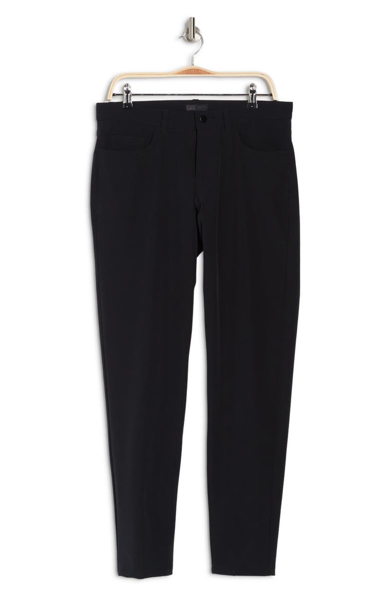 14th & Union 5-Pocket Performance Pants, Alternate, color, Black