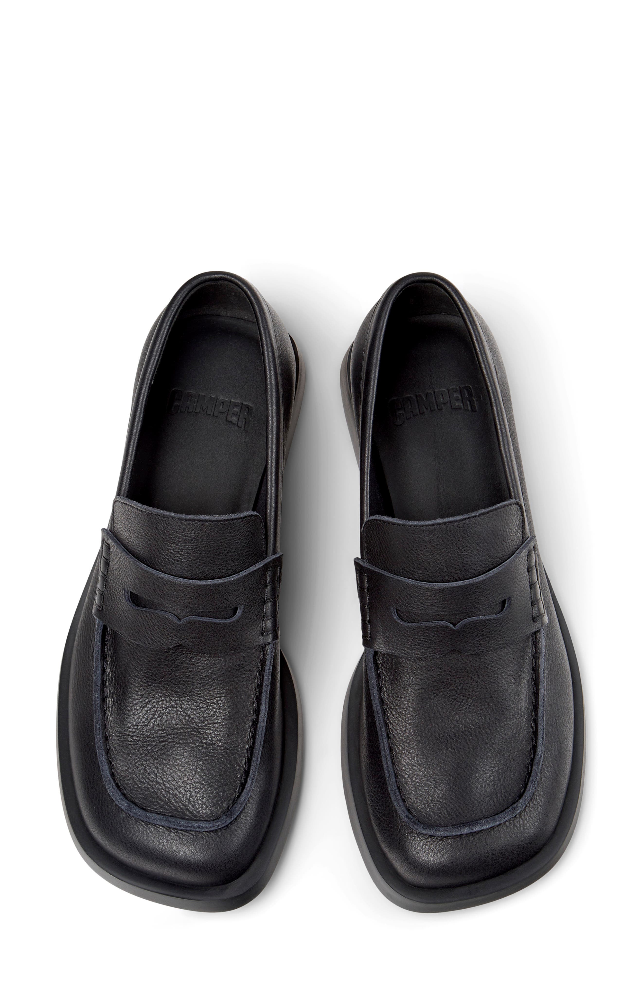 Camper Dana Penny Loafer, Alternate, color, Black
