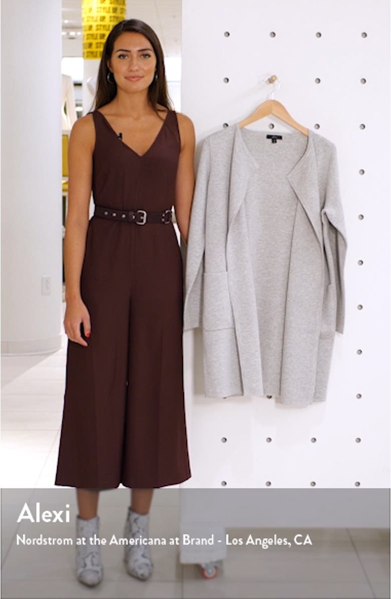 Juliette Collarless Sweater Blazer, sales video thumbnail