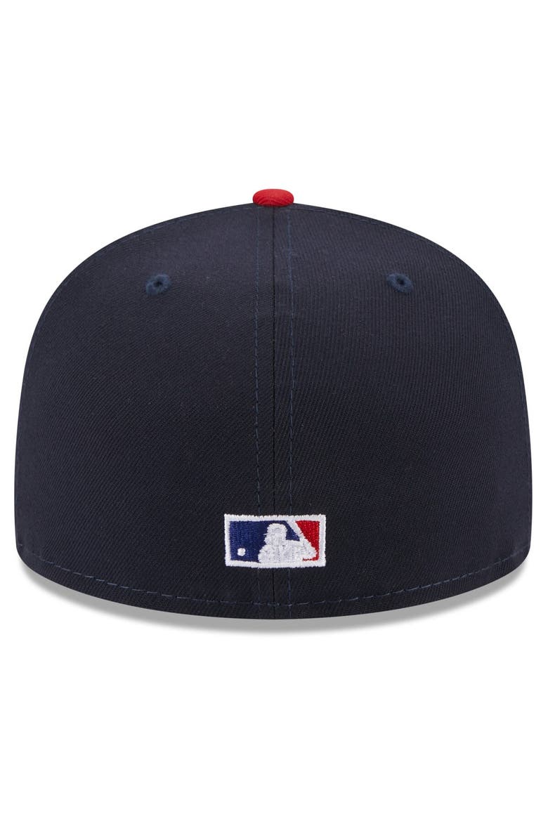 New Era Men's New Era Navy/Red Boston Red Sox On Deck 59FIFTY Fitted Hat, Alternate, color, Navy