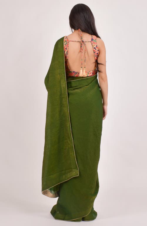 Raas Zaya Brocade Pre-draped Saree