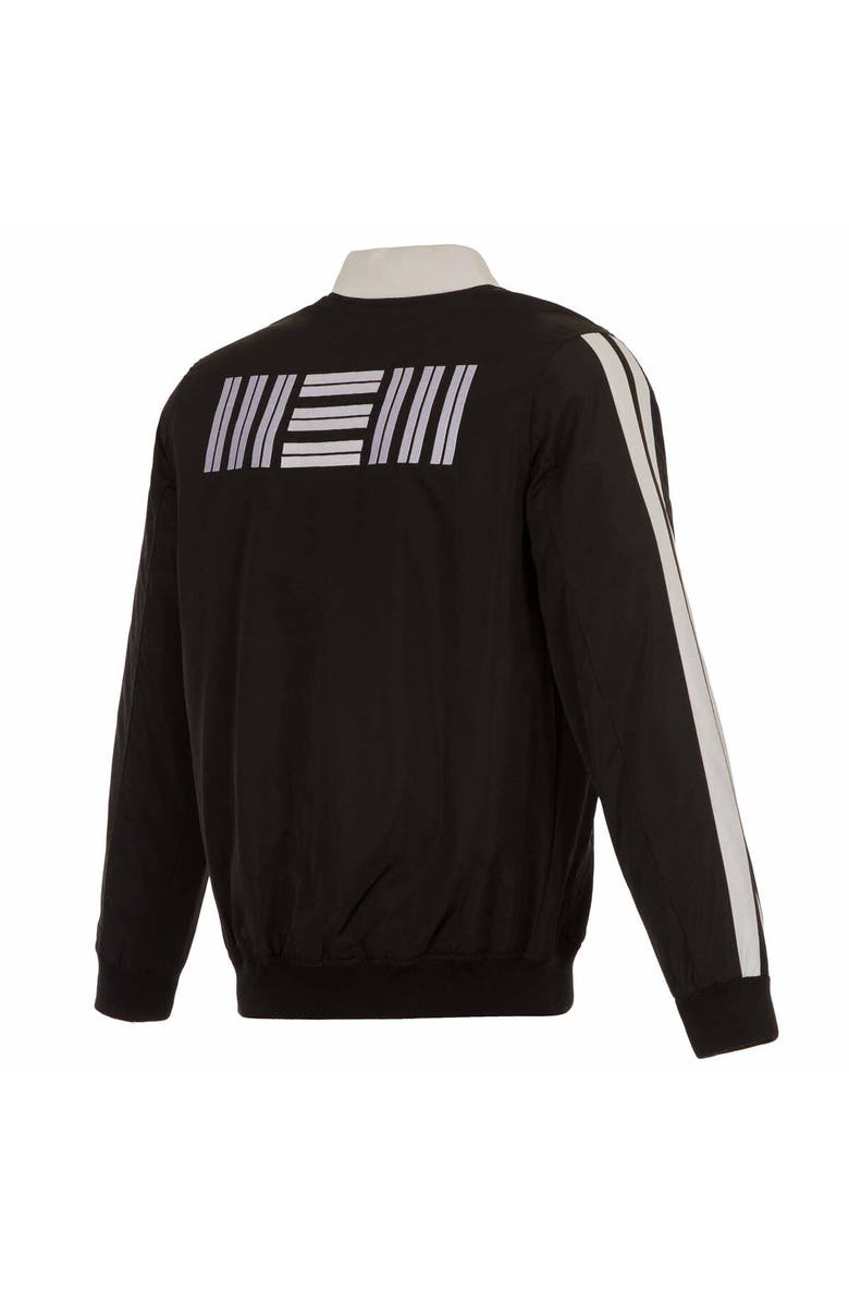 JH DESIGN Men's JH Design Black Memphis Grizzlies 2023/24 City Edition Nylon Full-Zip Bomber Jacket, Alternate, color, 