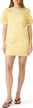 Steve Madden Elly Embroidered Minidress