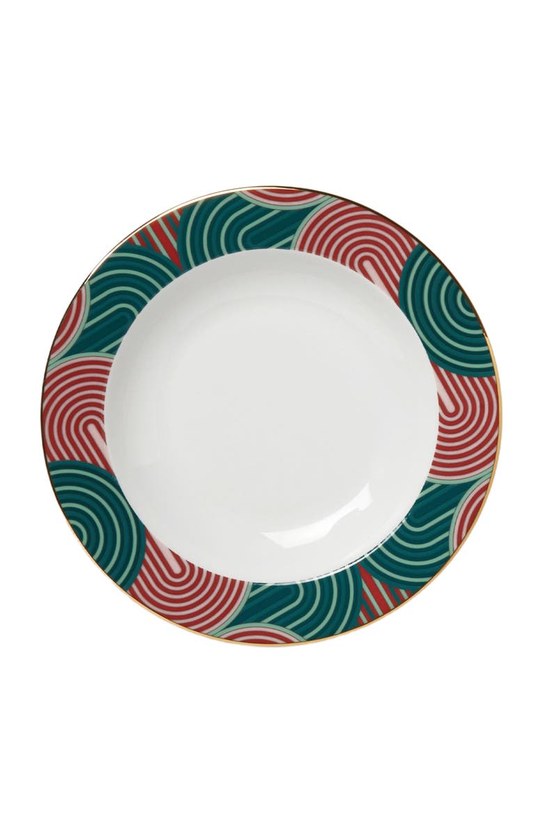 La DoubleJ Soup Plates Set Of 2 Slinky Verde, Alternate, color, Slinky Verde