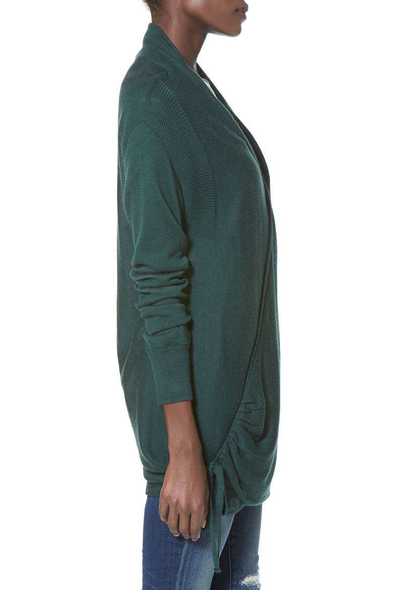 Side Tie Wrap Sweater, Alternate, color, GREEN PONDEROSA