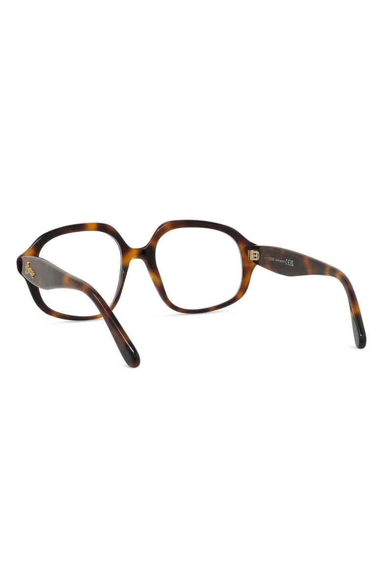 Loewe Curvy 51mm Geometric Optical Glasses, Alternate, color, 
