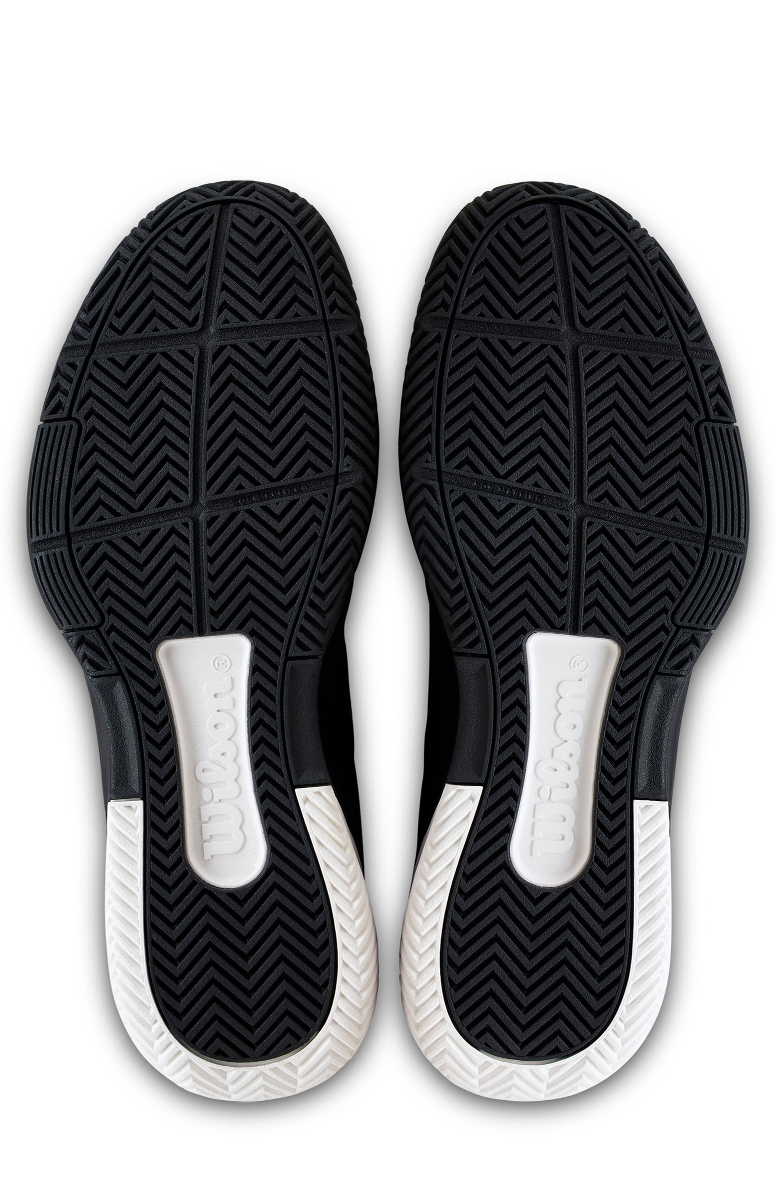 WILSON CourtGlide Tennis Shoe, Alternate, color, Black / White / Lunar Rock