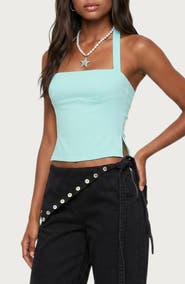EDIKTED Dara Halter Top