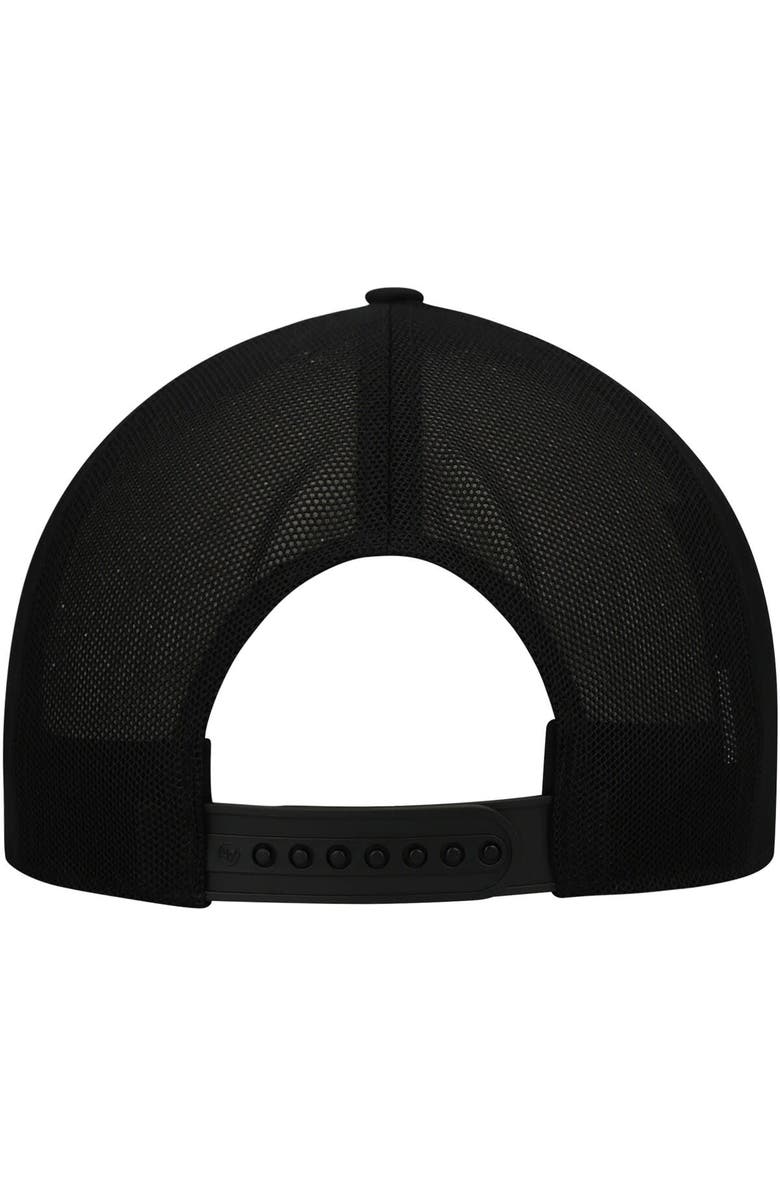 '47 Men's '47 Black New Orleans Saints Gaven MVP Trucker Snapback Hat, Alternate, color,