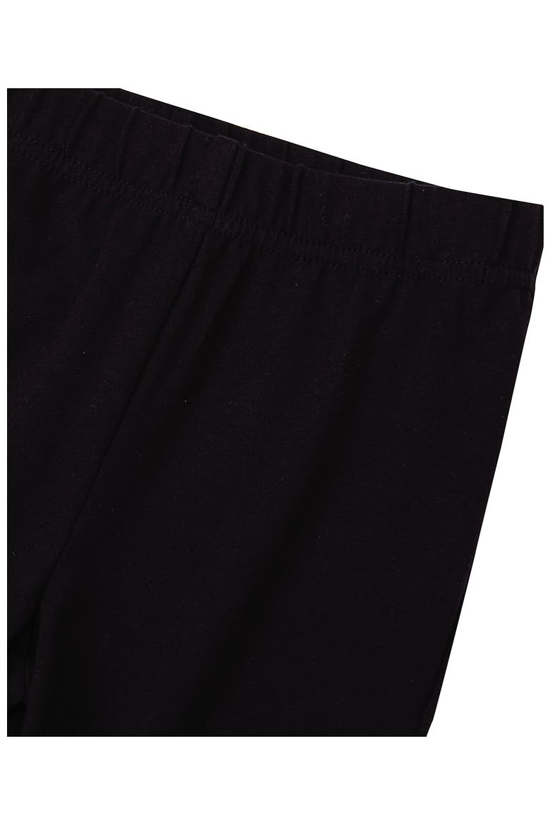 Girls Plus Tough Cotton Legging, Alternate, color, Black