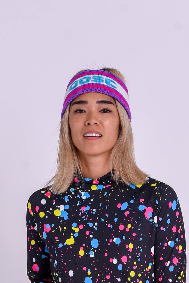Après Headband - Purple, Pink & Blue, Alternate, color, Purple, Pink & Blue