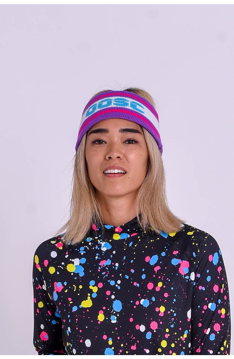 OOSC Après Headband - Purple, Pink & Blue, Alternate, color, Purple, Pink & Blue