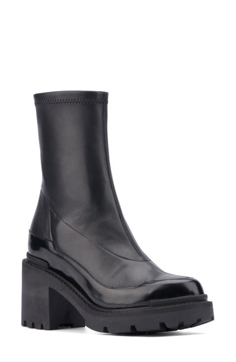 Vanna Platform Lug Sole Boot (Women)