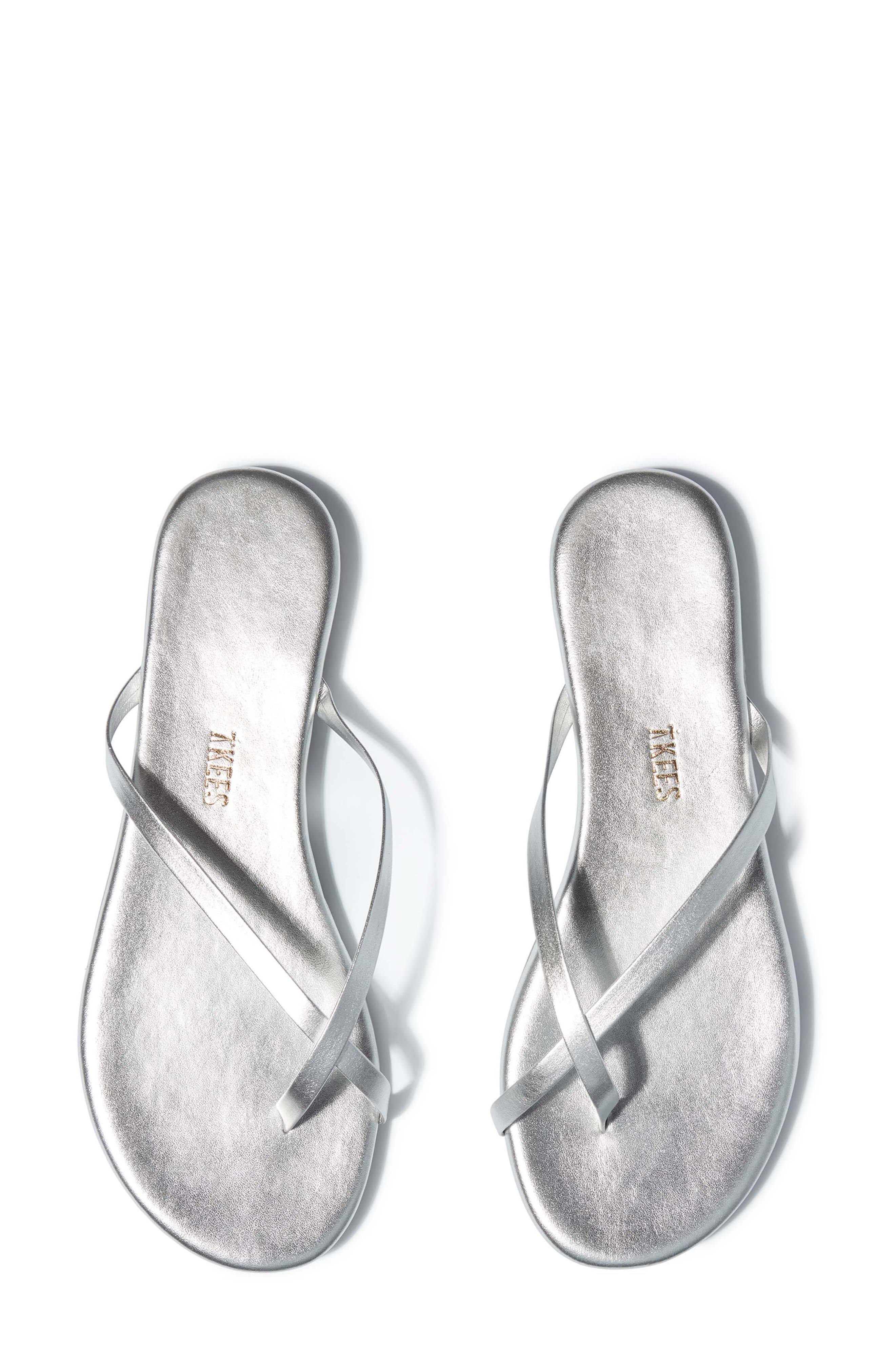 TKEES Riley Metallic Flip Flop, Alternate, color, Fairylust