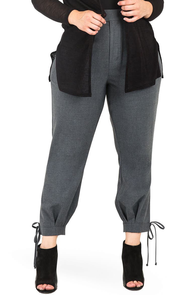 Robie Suiting Skinny Trousers, Main, color, CHARCOAL