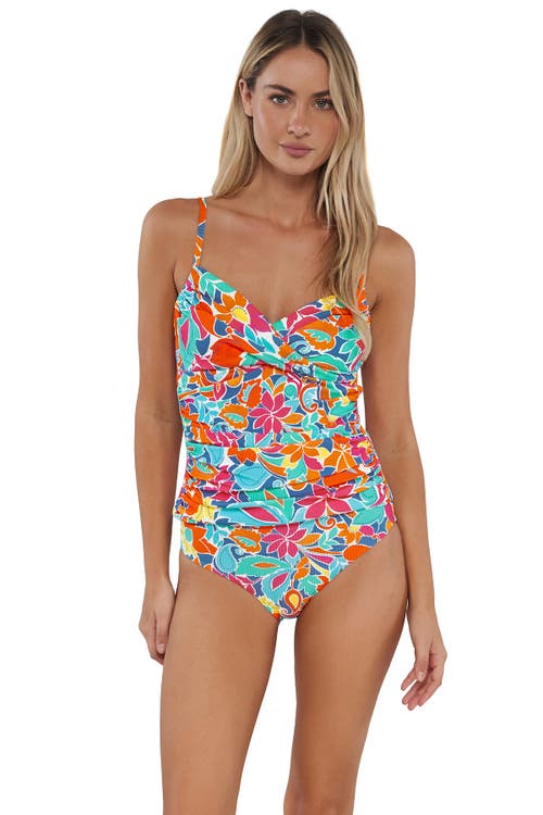 SUNSETS SUNSETS SIMONE TANKINI SWIMSUIT TOP 
