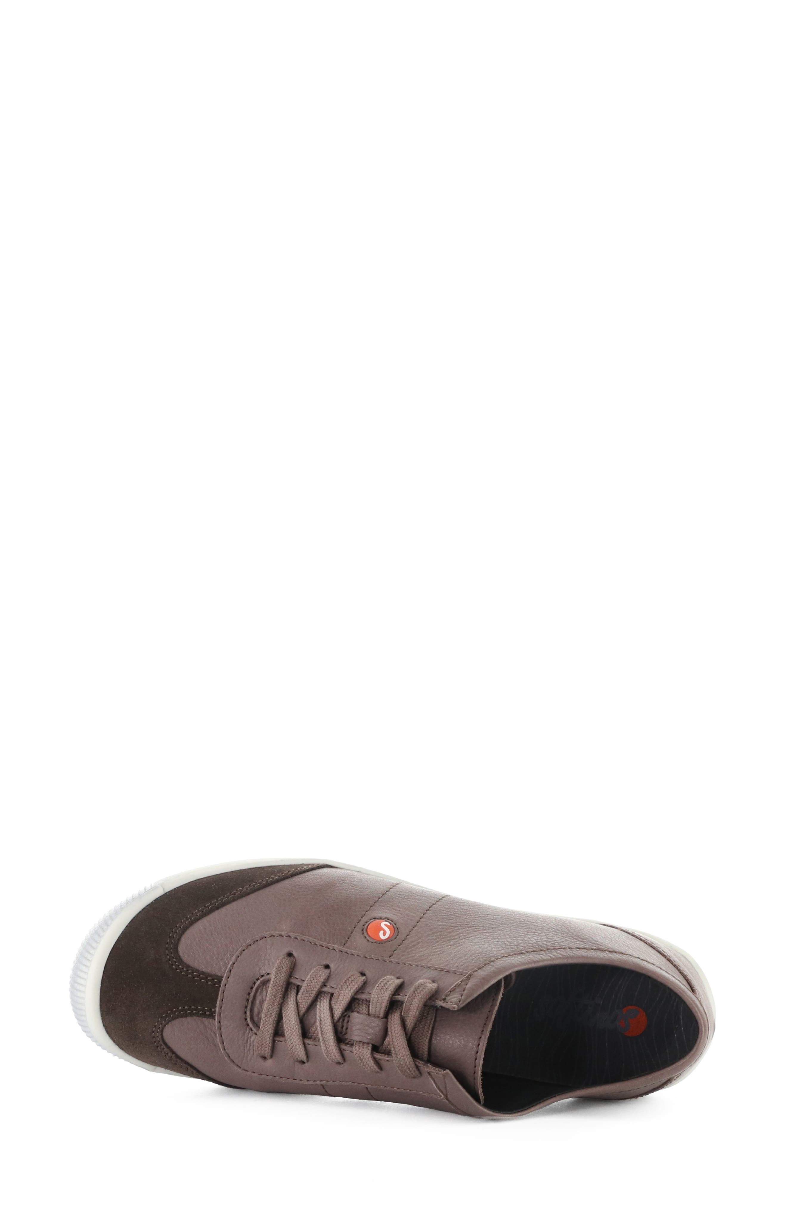 Iglu Leather Sneaker, Alternate, color, 002 BROWN/ MOCCA