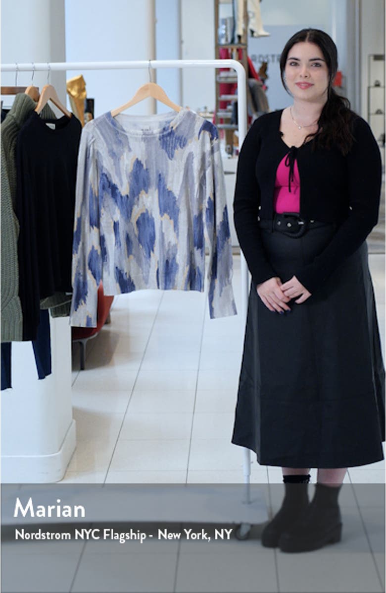 MIsty Ikat Sweater, sales video thumbnail