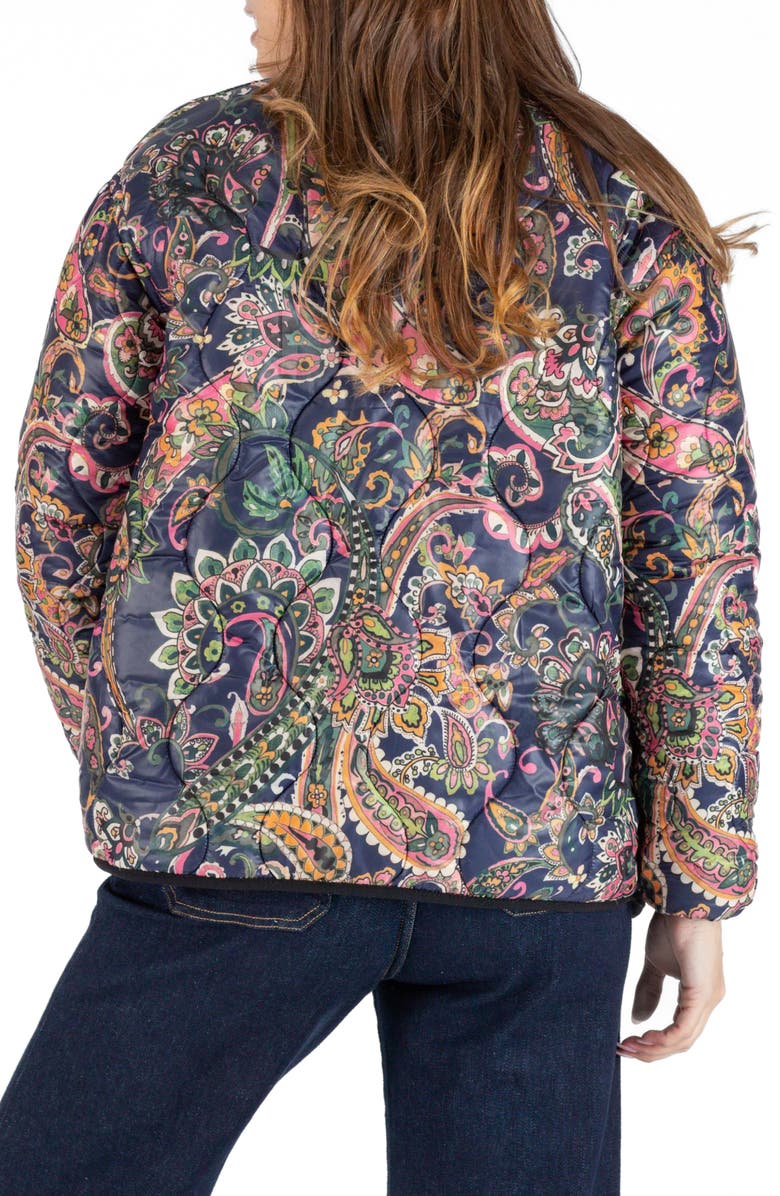 Cache Coeur Oddi Paisley Maternity Jacket, Alternate, color, 