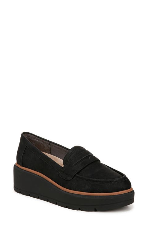 Nice Day Max Wedge Platform Penny Loafer (Women)
