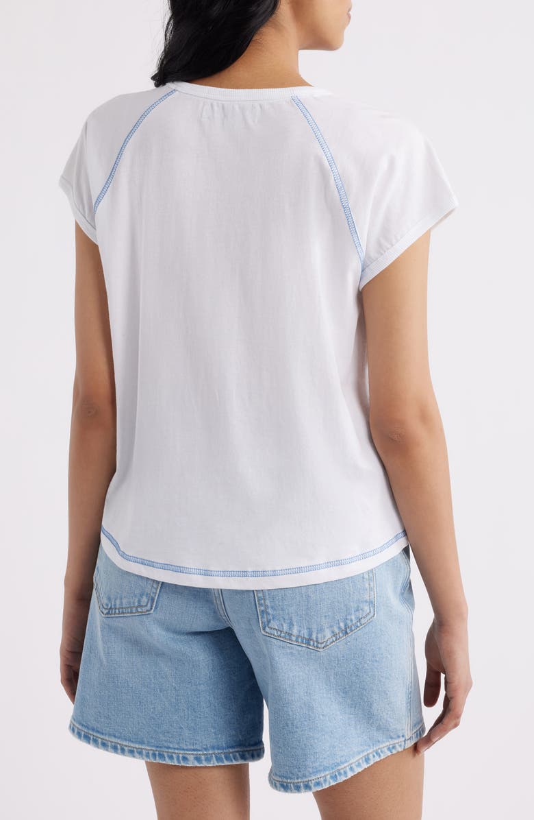 CITY BLUES Raglan Sleeve Graphic T-Shirt, Alternate, color, 