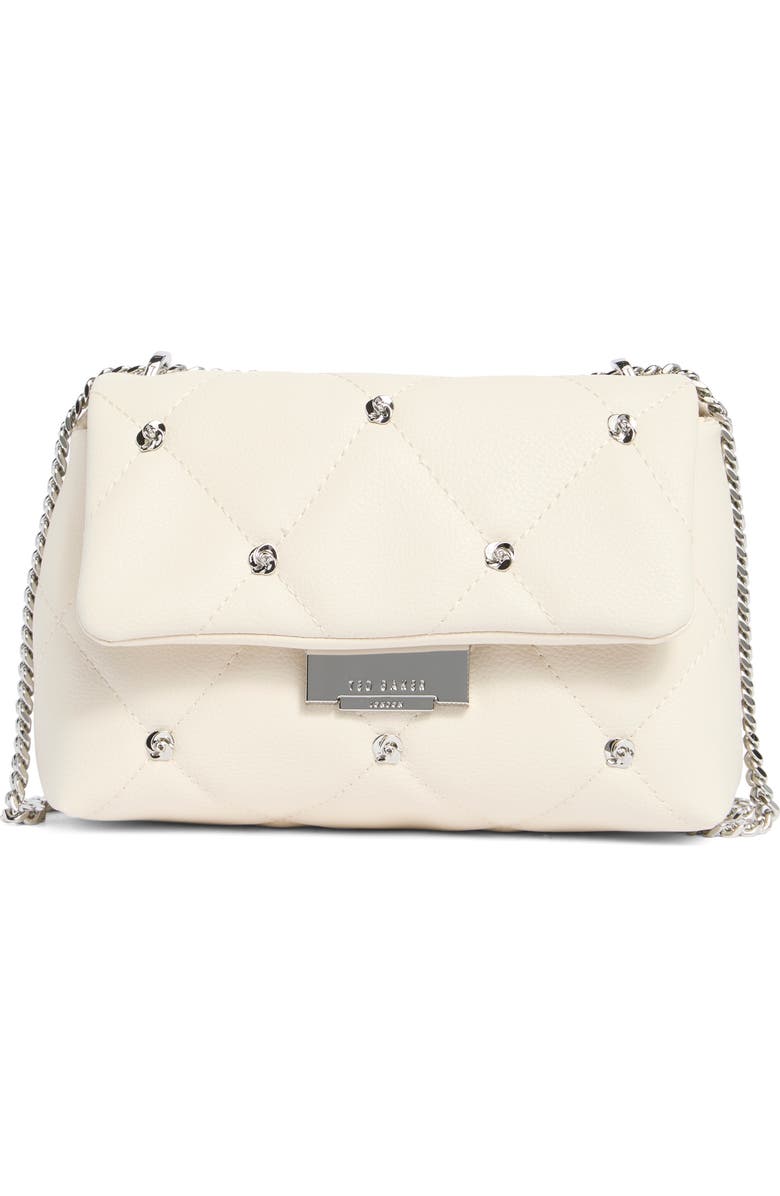 Ted Baker Ginette Crossbody Bag, Main, color, White Combo