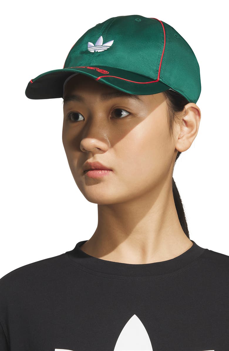 adidas Mexico Adjustable Satin Terrace Hat, Alternate, color, 