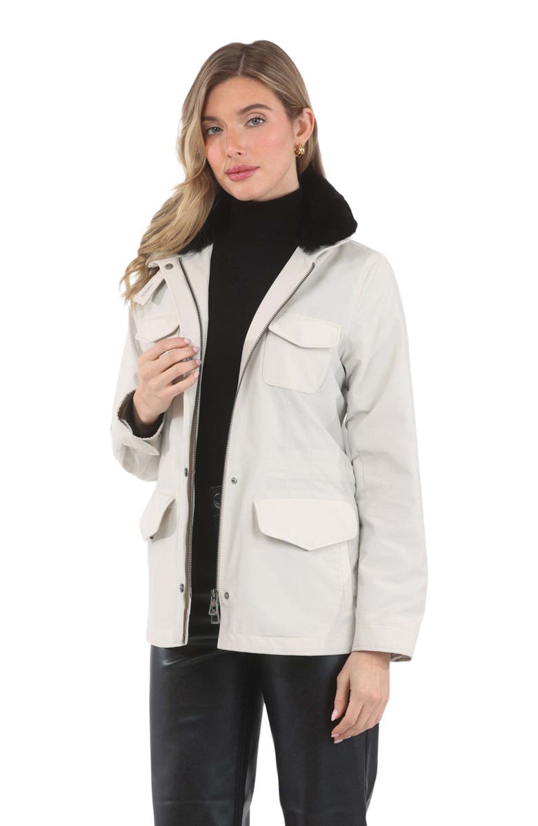 GORSKI Jacket Crafted From Loro Piana Storm System, Alternate, color, Sand/Black